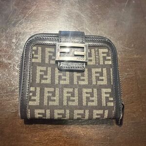 Fendi compact wallet